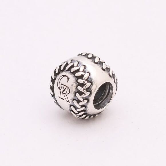 Authentic PANDORA Colorado Rockies Baseball Charm - USB790969-G009 - Picture 8 of 12
